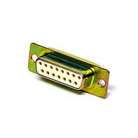 ITT Cannon DAMA15SF0 ຕໍ່ຕໍ່ມາດຕະຖານ D-Sub DSUB 15 F CRIMP F0 ZINC