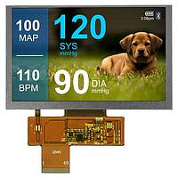 Newhaven Display NHD-5.0-800480TF-ASXN ຈໍ TFT LCD 5 ນິ້ວ ອ່ານໄດ້ໃນແສງຕາເວັນ TFT 120.7x75.8x3.1