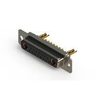 EDAC 628-17W2222-2T1 ຕົວເຊື່ອມຕໍ່ Mixed Contact D-Sub Connectors Vertical Combo Dsub