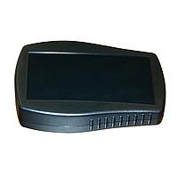 Bud Industries HH-3610-BCB ກວດຈອງມືຖືຮູບແບບການຈັບມື N ກະຕ່າພລາສຕິກ (6.7 X 4.4 X 1.4 ນິ້ວ)