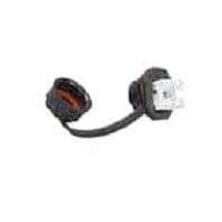 Belden E100501 010S1 ປົກກະໂດດ UTP ສີດຳ Mod. Jack Tethered Cap