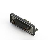 EDAC 630W17W2240-4N4 ຕົວເຊື່ອມຕໍ່ Mixed Contact D-Sub ມຸມຂວາ ກັນນ້ຳ ພາວເອີ້ມ Combo D-Sub Connector