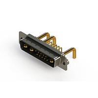 EDAC 629-13W3650-2T2 ຕູ້ຕິດຕໍ່ D-Sub ປະສົມມຸມຂວາ ຕູ້ຕິດຕໍ່ພະລັງງານ Combo D-Sub