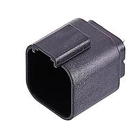 Amphenol SINE Systems AT04-6P-BM04 ຕົວເຊື່ອມ AT RCPT 6P (Ni) PCB BRD MNT POTING BK