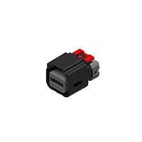 Aptiv 35238927 ອຸປະກອນເຊື່ອມຕໍ່ລົດ ASM CONN 9 F OCS .64 ສີດຳ SLD BASE 10