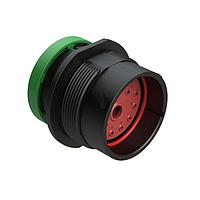 Amphenol SINE Systems AHDP04-24-14PN-BRA ຕົວເຊື່ອມ 14 ຕຳແໜ່ງ RECEPT ສີຂຽວ