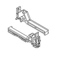 BIVAR CPCI-TG-T ຕູ້ວາງແລະຕູ້ວາງ Racks & Rack Cabinets TRNS CRD GUIDE T GRY 2.77" L, 0.118 SLOTW