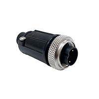 CONXALL SF3282-3PG-520 ການປະກອບຕົວເຊື່ອມຕໍ່ Cble End 3 Male Pins Sldr .200IN GrmtID