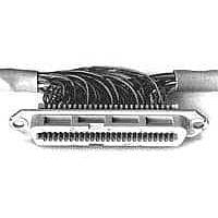 AMP Connectors - TE Connectivity 552827-2 ຮອດເດີແລະຮາກສາຍສົດ RCPT ASSY 50 POS MULTI-WIRE