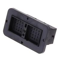 Amphenol SINE Systems ARC12-40PC ປຸ່ມສອກກິດ 40 ຕໍ່ຕຳແໜ່ງ, ປະຕູຮັບ, ຕິດຕໍ່ດ້ວຍຫົວກະແຈ, ຂະໜາດ 16, ການແຊກດ້ວຍການສະກັດສະບາຍສໍາລັບ Jackscrew, ກະທົບຄີ C, ມີຂອງປະຕູ