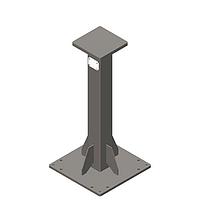 Swivellink RB-PED-42-BLANK ຖັງຫຼັກຫຼັກ Robot 42" TALL BLANK PEDESTAL