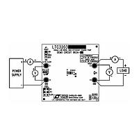 Analog Devices DC863A-C ປັບຄວາມໄຟຟ້າ Charge Pump LTC3203B-1 (ຊຸດສໍາລັບ 4.5V ຫຼື 5V) ແຜງສະແດງ Demo Bo