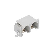 Alcoswitch - TE Connectivity 5406903-1 Modular MJ RJ11 SMT 1X2 6/6 ສີເຫຼືອງ 22 RL