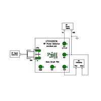 Analog Devices DC715A ຕວດສອບ RF LTC5530ES6 - ຕວດສອບພະລັງງານ RF, 300MHz