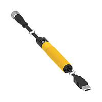 Banner Engineering MQDC-506-USB ສາຍຕໍ່ຕົວແປສາຍ USB ໄປ Banner 1-WIRE; 5-ຂາ M12; ສຳລັບ Banner Pro Series; ສາຍ USB 0.7 ແມັດ; ສາຍ M12 1 ແມັດ