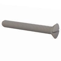 Essentra Components 332520A200 ສະກຣູຫຼັກຊອດຊອດ 82 Slotted CSK Screw, 1/4-20 Thread, 2 Lg