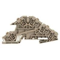 Weidmuller 1720810000 ເຄື່ອງມືແລະອຸປະກອນເຊື່ອມຕໍ່ Terminal Block ZDL 2.5 S/L/L/PE