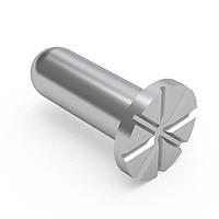 Mill-Max 1480-7-00-80-00-00-03-0 ຂາຂໍ້ມູນ Terminal Pin, Surface Mount Surface Mount Pin, .625" ຍາວ ຖານສະແດງຊ່ອງ, .080" ສະຕິກເລີຍ Tail