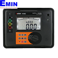 VICTOR 4106C ເຄື່ອງທົດສອບຄວາມຕ້ານທານຂອງດິນ (600VAC/DC, 200mADC, 500AAC)