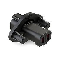 Amphenol SINE Systems AT04-4P-PM13 ຕົວເຊື່ອມ 4 ຂາ Rcpt Panel Mnt Self-Thread Blk Cap