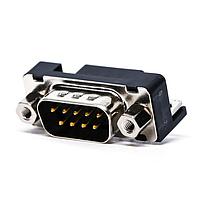 JAE Electronics DELC-J9PAF-10L6E ຕົວເຊື່ອມ D-Sub - ຄວາມໜາແຮງມາດຕະຖານ DSUB 9POS