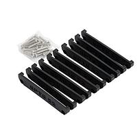 Opto 22 SNAP-TEX-REC10N ຝາສິ້ນສ່ວນສູງ End Cap Narrow End Caps, 10 Pack with Screws, for B-series Racks
