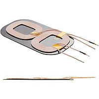 Bel Signal Transformer WTM-7R3K-S7 ຂອງຫຼັກຊາວໄຟຟ້າບໍ່ມີສາຍ Doublecoil Wireless Charging Coil