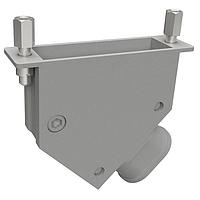 AirBorn MM-262-009-000-4100 EMI/RFI ປົກກັນຫົວສາຍ Rugged Backshell 2 Row NIC