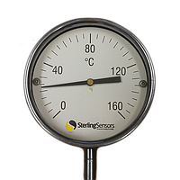 Sterling Sensors V20513000600 Direct Mount Dial Thermometer (300mm, Ø12.7mm, 0~600°C)