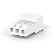 AMP Connectors - TE Connectivity 3-641151-3 ການປະກອບ Receptacle 03P MTA156 ASY 24AWG WHT LF
