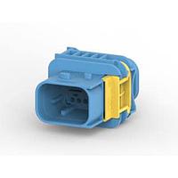 AMP Connectors - TE Connectivity 4-1564544-1 ກອງປົກຄຸມ 2POS, TAB 5.8X0.8, TAB HSG, ASSY
