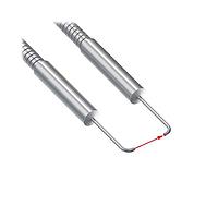 Banner Engineering IAM.752S ເຊັນເຊື້ອແສງໃນເສັ້ນໃຍບອນ Fiber Optic Sensors Glass Fiber Opposed Mode 0.61 m long; 1.17 mm dia. Bundle; Stainless Steel Sheath; 1.5 mm dia. Angled Probe