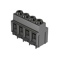 HARTING 14020325402000 ບລັອກຂໍ້ຕໍ່ຄົງທີ່ har-flexicon, ບລັອກຂໍ້ຕໍ່ 3 ຂາ ມີການປິດດ້ວຍກຸບສະໝອງ, THR/SMC, ສາຍ 10mm, 60Amps, ຊ່ອງຫຼີ້ນ 10.16mm