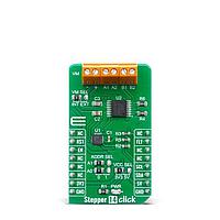 Mikroe MIKROE-4125 ມອເຕ້ເຕີ/ຄອນໂຕລເລີເຣີການເຄື່ອນໄຫວ ແລະ ຄວບຄຸມການເຄື່ອນທີ່ Stepper 14 Click
