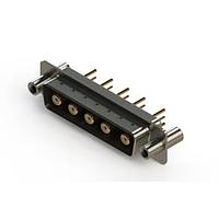 EDAC 627-5W5-224-5N4 ຕົວເຊື່ອມຕໍ່ Mixed Contact D-Sub Connectors Vertical Combo Dsub