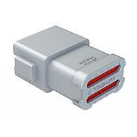 Amphenol SINE Systems AT04-12PA-SS01 ຕົວເຊື່ອມ 12P REC END CAP SEAL KEY POSITION A