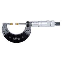 INSIZE 3636-100A ໄມໂຄມິເຕີແຂ້ວ Gear ພາຍນອກ (75-100mm, 4μm)