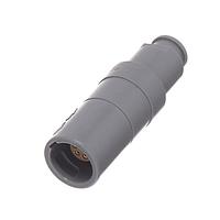 REDEL PRG.M0.6GL.LC52GZ ປຸກ-ດຶງ ຕໍ່ຕໍ່ 6P FREE SKT SOLDER CBL COLLET 5.2MM GRY