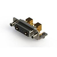 EDAC 630-7W2-640-7N5 ຕູ້ຕິດຕໍ່ D-Sub ປະສົມມຸມຂວາ ຕູ້ຕິດຕໍ່ພະລັງງານ Combo D-Sub