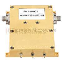 Fairview FMAM4031 10 MHz to 6 GHz, Medium Power Broadband Amplifier with 900 mW, 13 dB Gain and SMA