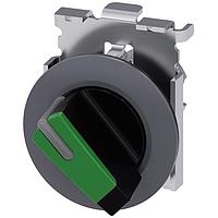 SIEMENS A6X30140221 ສະລັງເລືອກດ້ວຍມືສັ້ນ. O-I. ສີຂຽວ