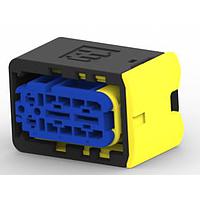 AMP Connectors - TE Connectivity 4-2208157-1 ຕົວເຊື່ອມຕໍ່ລົດ 4POS, ການປະກອບ HSG REC ປະສົມ, ປິດກັນນ້ຳ, COD D