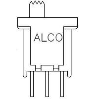 Alcoswitch - TE Connectivity TSS11EGPC04 ສະວິດຊ໌ 2POS SPDT FLUSH, TOP SLIDE SWITCH