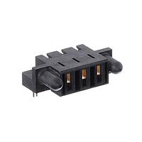 AMP Connectors - TE Connectivity 6450173-1 ຮີເຊບເຕິເຄວ R/A RCPT 3ACP+0P