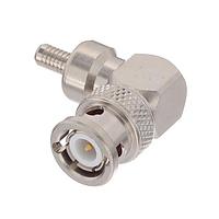 Radiall R141182000W ຕົວເຊື່ອມ BNC / ປຸ່ມມຸມຂວາ ປະເພດກະທົບສາຍ 5/50 S