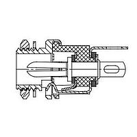 Switchcraft 712AH ຈັກ HI-TEMP 2.5MM POWER