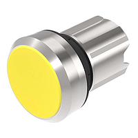 EAO 45-2131.2140.000 Switch Actuators Pushbutton actuator yellow lens level with front ring momentary front/housing metal