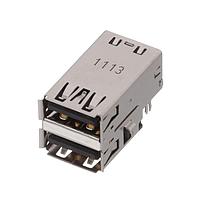 Amphenol Commercial Products GSB3115381RF1HR ຂໍ້ມູນ Micro USB ປະເພດ AB Connectors USB3.0, A, RECEPTACLE, ມຸມຂວາ STACK SINK DIP.