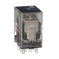 Schneider Electric Relays 792XDXC-240A ພາວເລຍ MINI CNRL RELAY 4PDT 6A COIL: 240VAC