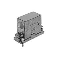 HARTING 19405160511 Hoods 16B HPR ຮູດຄອມແພກ HC (ກວ້າງ), ລອກດ້ວຍກຸ່ມສະໝຸດ, ທາງເຂົ້າດ້ານ, M25